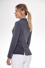Jismy Dames Racing Jas - Antraciet Grijs Jismy Dames Racing Jas - Antraciet Grijs