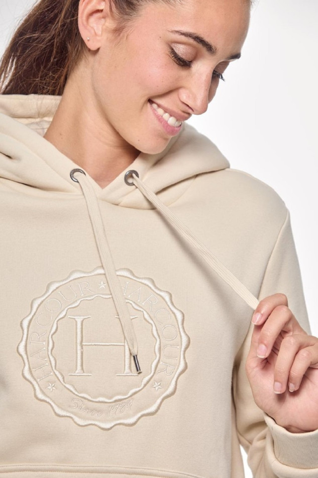 Sudadera Samy Unisex - Marfil