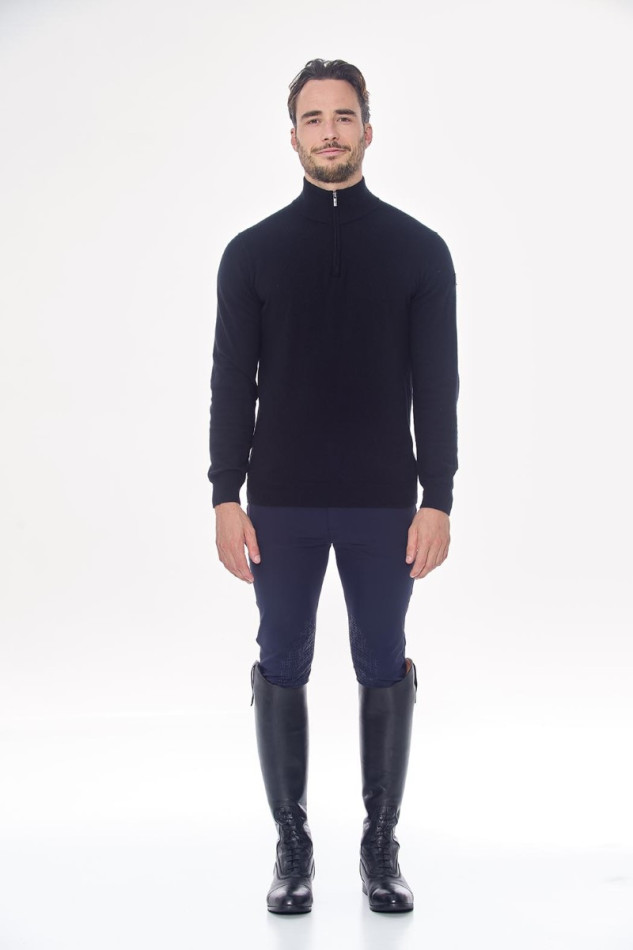 Parmo Herrenpullover - Schwarz (Black)