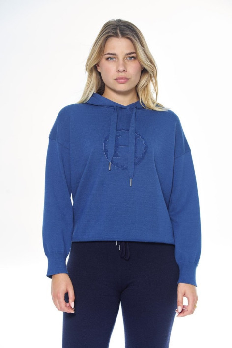 Camiseta de chándal para mujer Santa - Azul acero
