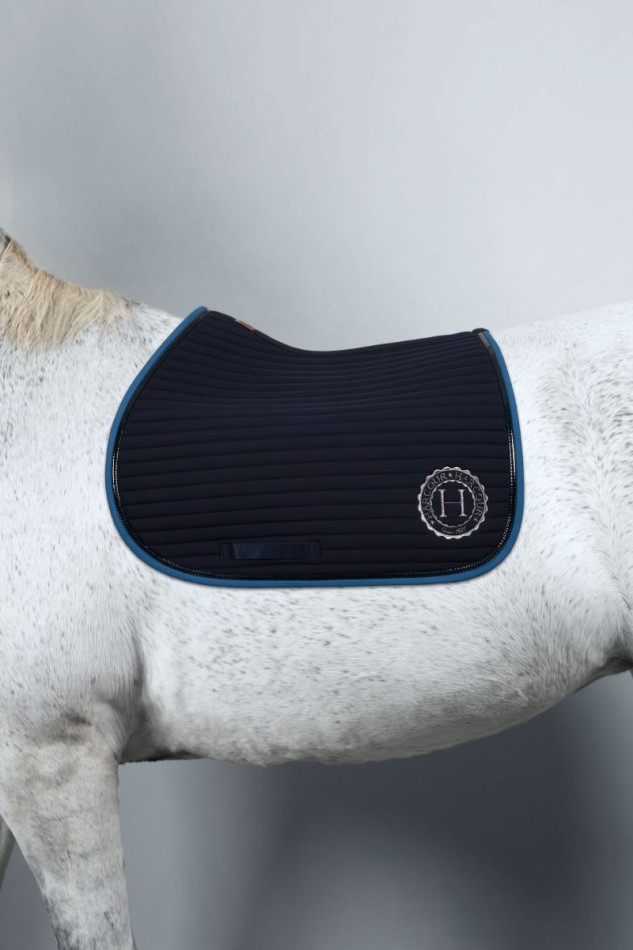 Karembar Rider Satteldecke - Navy/Steel Blue