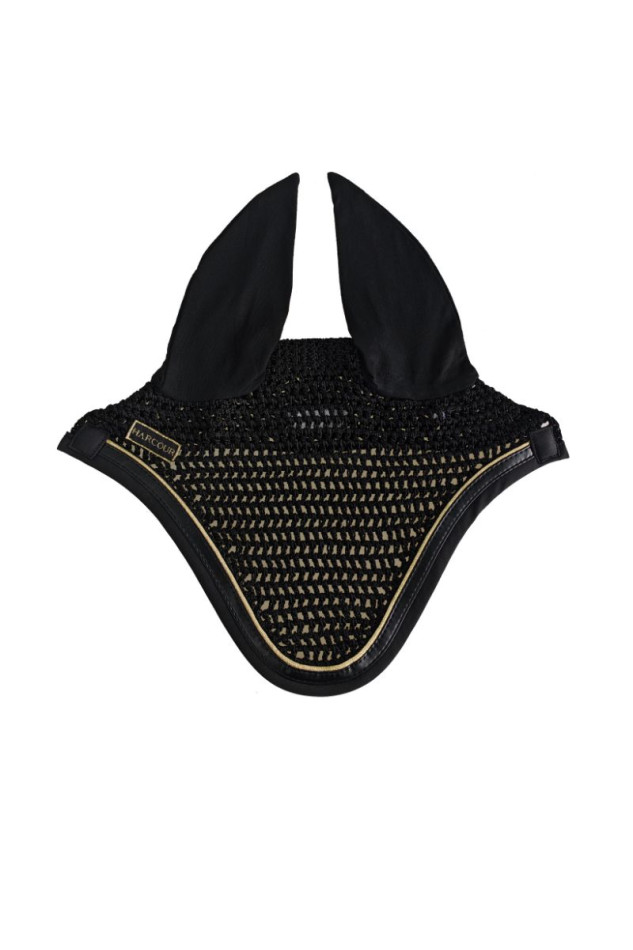 Freya Bonnet cheval - Noir/Noir Gold