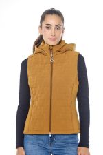 Bernie Mouwloos vest voor dames - Goudgeel Bernie Mouwloos vest voor dames - Goudgeel