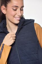 Bernie Women's sleeveless vest - Navy Bernie Women's sleeveless vest - Navy