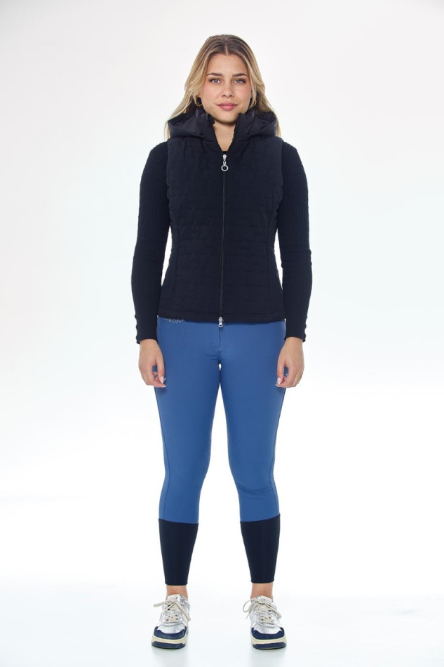 Chaleco sin mangas Bernie para mujer - Negro (Negro)
