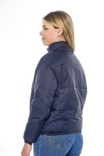 Janari Puffer Jacket - Azul marino/Plata Janari Puffer Jacket - Azul marino/Plata