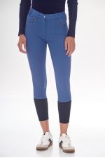 Pantalones de equitación Boogie de asiento integral para mujer Rider - Azul acero Pantalones de equitación Boogie de asiento integral para mujer Rider - Azul acero
