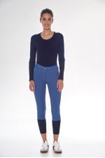 Boogie Pantalon équitation Full seat Femme Rider - Steel Blue Boogie Pantalon équitation Full seat Femme Rider - Steel Blue