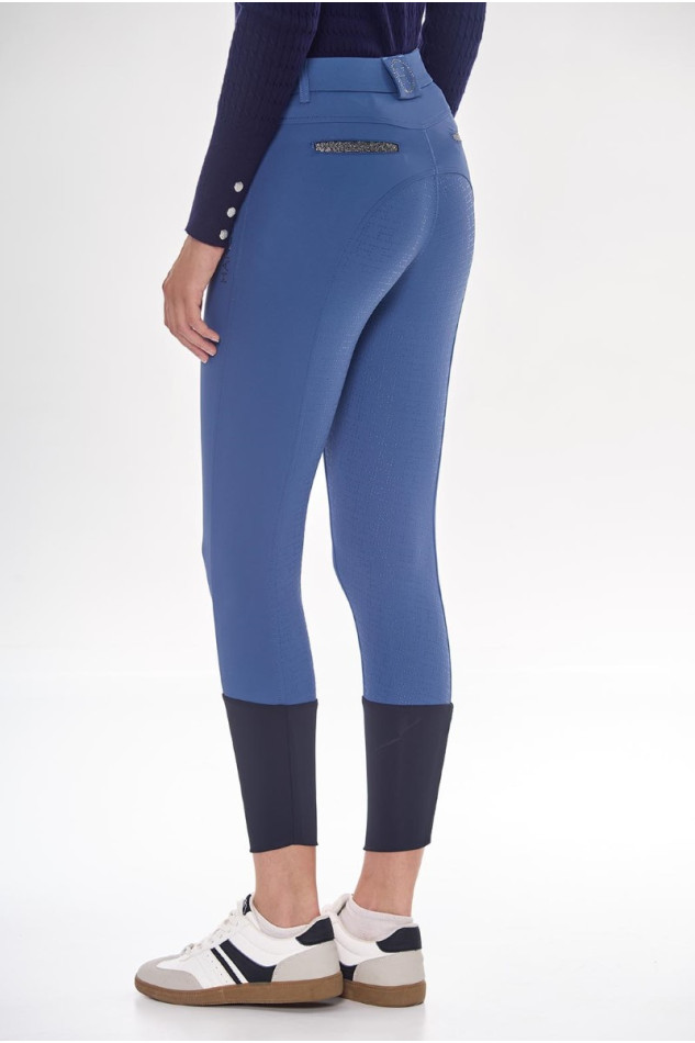 Boogie Reithose Full seat Women Rider - Steel Blue