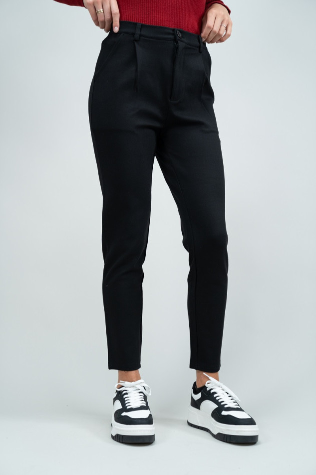 Pavia Jersey Chino Mujer - Negro Pavia Jersey Chino Mujer - Negro