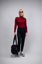Pavia Chino Jersey Frau - Schwarz (Black) Pavia Chino Jersey Frau - Schwarz (Black)