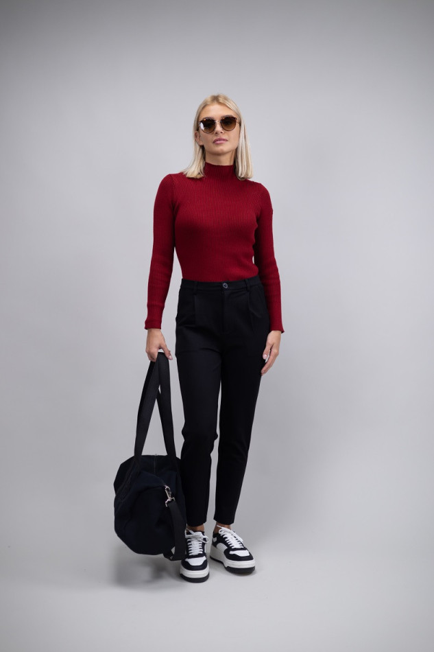 Pavia Women's Chino Jersey - Black (Black) Pavia Women's Chino Jersey - Black (Black)