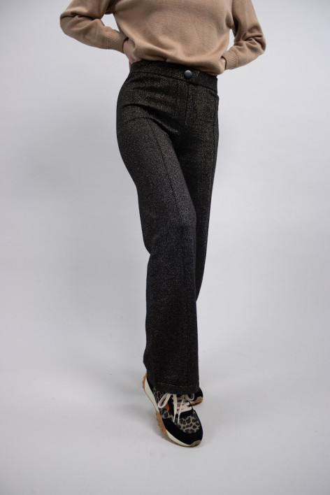 Poba Women's Winter 23 Suit Pants - Black Gold