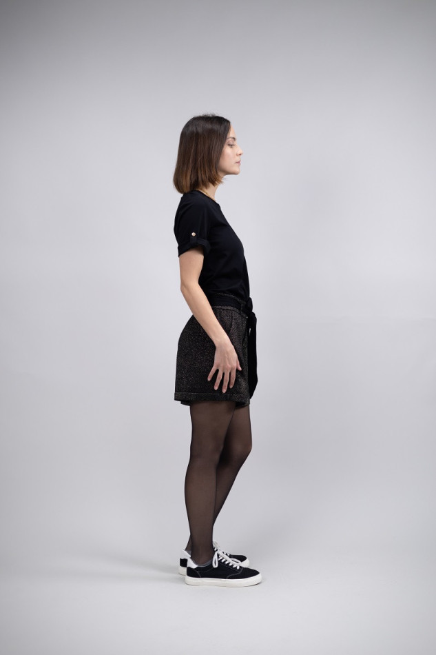 Perla Combi-Short Women Winter 23 - Black Gold Perla Combi-Short Women Winter 23 - Black Gold