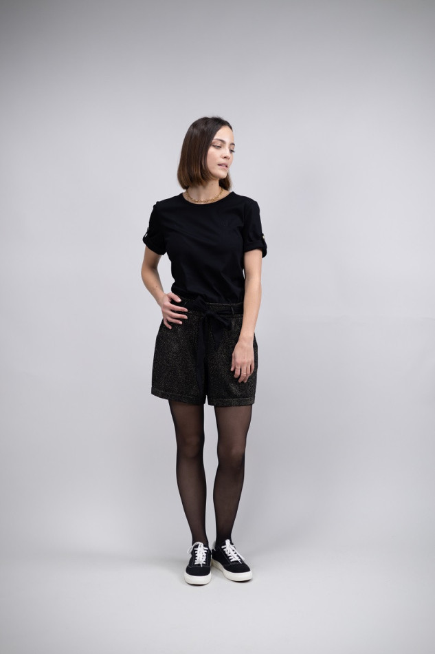 Perla Combi-Short Women Winter 23 - Black Gold Perla Combi-Short Women Winter 23 - Black Gold
