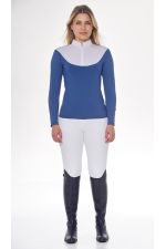 Pannie Polo ML Women's Rider - Steel Blue Pannie Polo ML Women's Rider - Steel Blue
