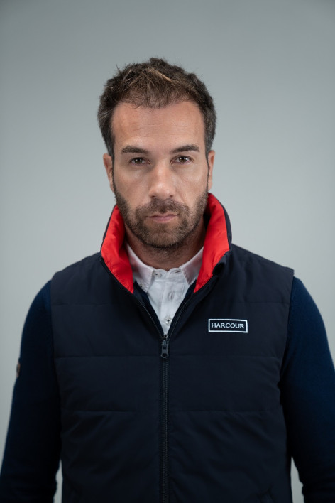 Atome Heren mouwloos vest Rider France - Navy