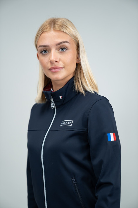 Pomoneh Women's Rider Jacket France - Navy
