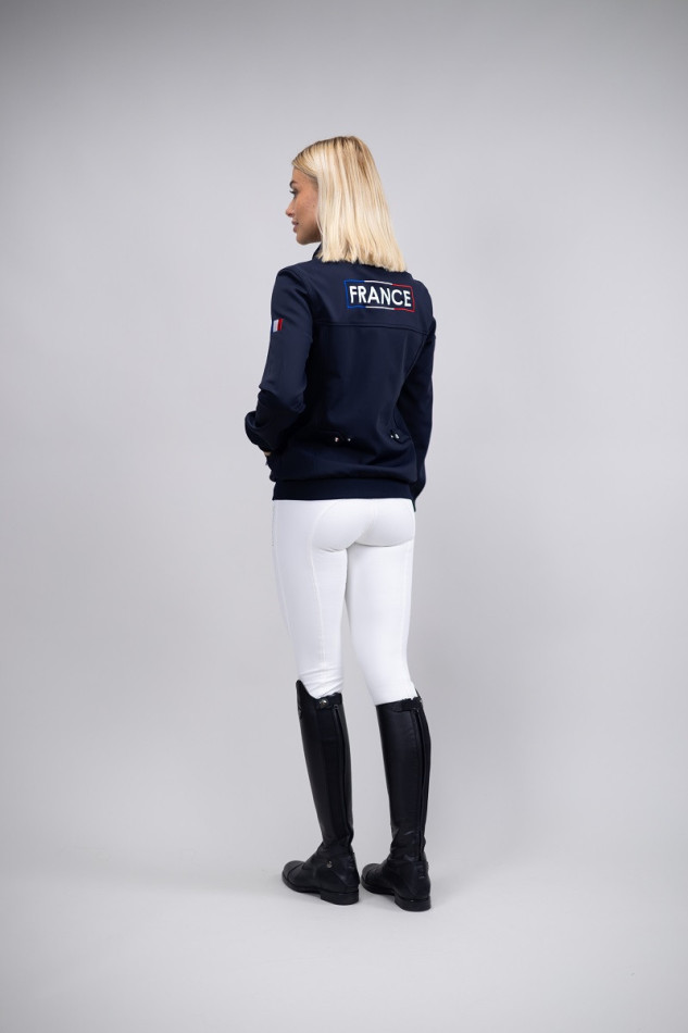Chaqueta Pomoneh Rider France Mujer - Azul marino Chaqueta Pomoneh Rider France Mujer - Azul marino