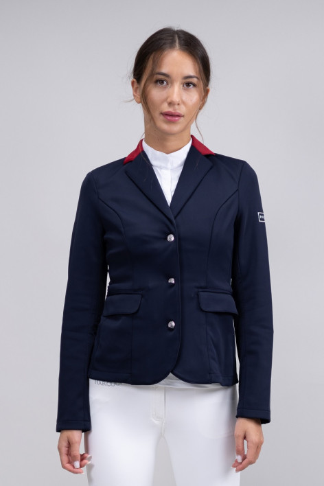 Jaly Dames Rider France Racing Jas - Navy