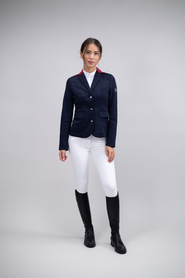 Jaly Dames Rider France Racing Jas - Navy Jaly Dames Rider France Racing Jas - Navy