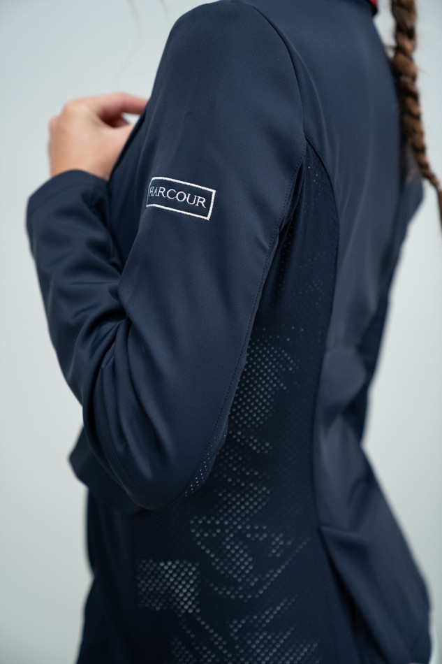 Jaly Dames Rider France Racing Jas - Navy Jaly Dames Rider France Racing Jas - Navy