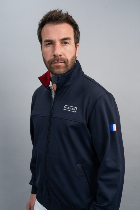 Jagger Heren Rider Jas Frankrijk - Navy