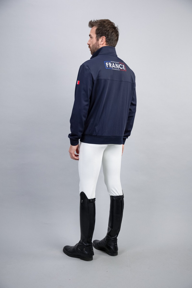 Jagger Heren Rider Jas Frankrijk - Navy