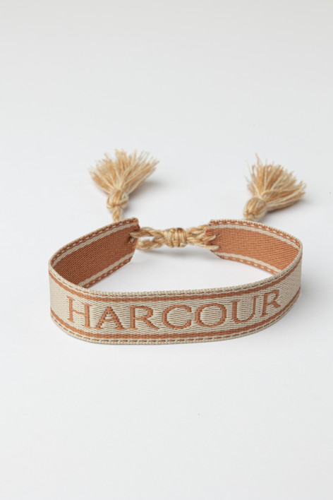 Pulsera Baya - Lino/Abaricoque