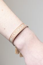 Baya Armband - Linen/Apricot Baya Armband - Linen/Apricot