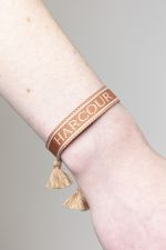 Pulsera Baya - Albaricoque/Lino Pulsera Baya - Albaricoque/Lino