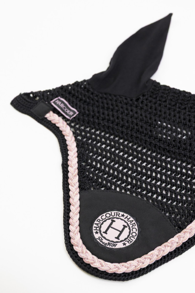 Suzette Bonnet Cheval - Black/Pink Suzette Bonnet Cheval - Black/Pink