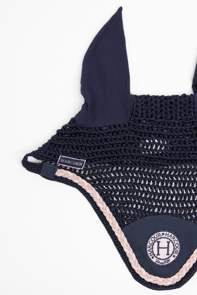 Suzette Pferdekappe - Navy/Pink