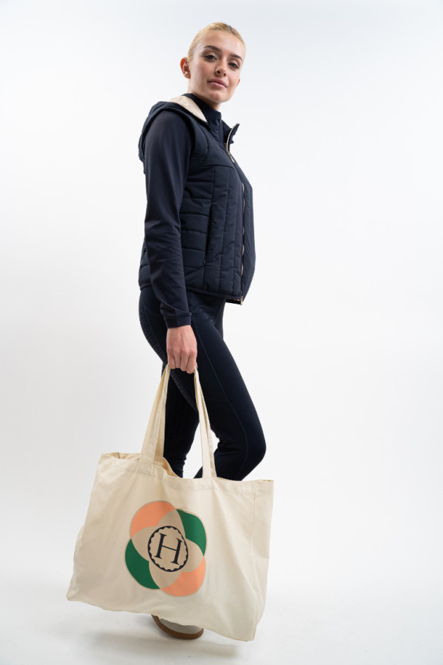 Bertille Totebag Casual - Natural/Flower