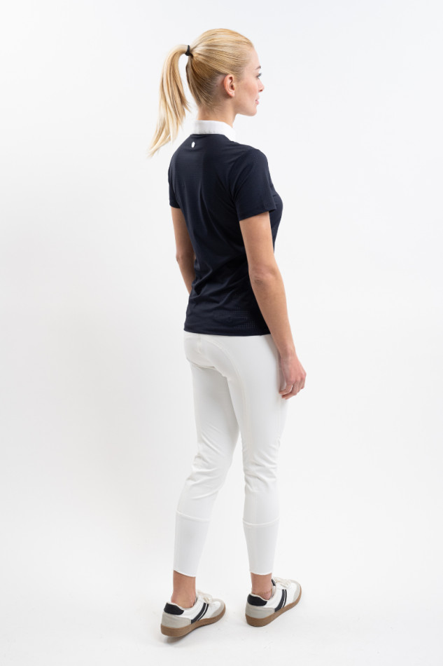 Paris Dames MC wedstrijdpolo - Navy