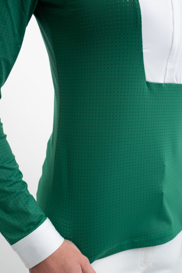Prague Turnierpolo MC Damen - Emerald Green Prague Turnierpolo MC Damen - Emerald Green
