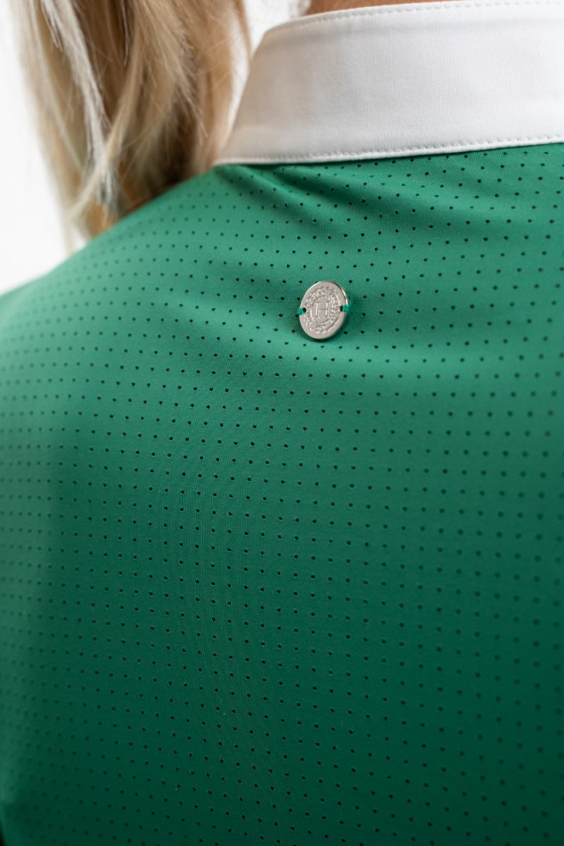 Prague MC Ladies Polo - Emerald Green