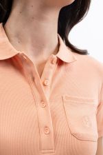 Pamoly Women's Polo MC - Apricot Pamoly Women's Polo MC - Apricot