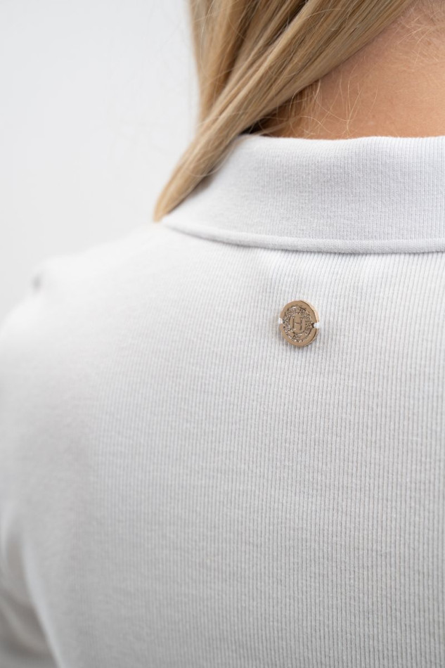 Polo de mujer Pamoly MC - Blanco Polo de mujer Pamoly MC - Blanco