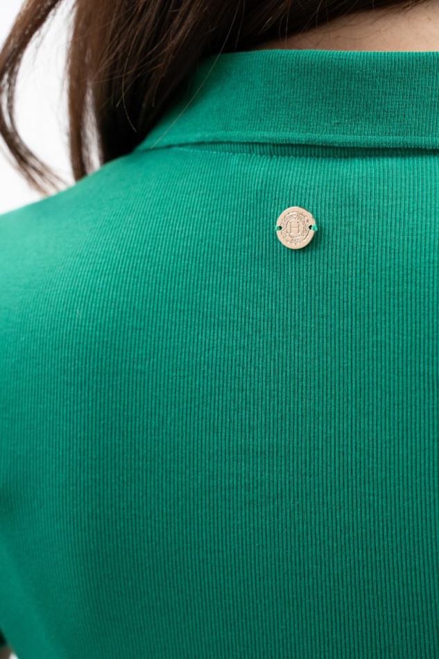 Women's Pamoly Polo MC - Emerald Green