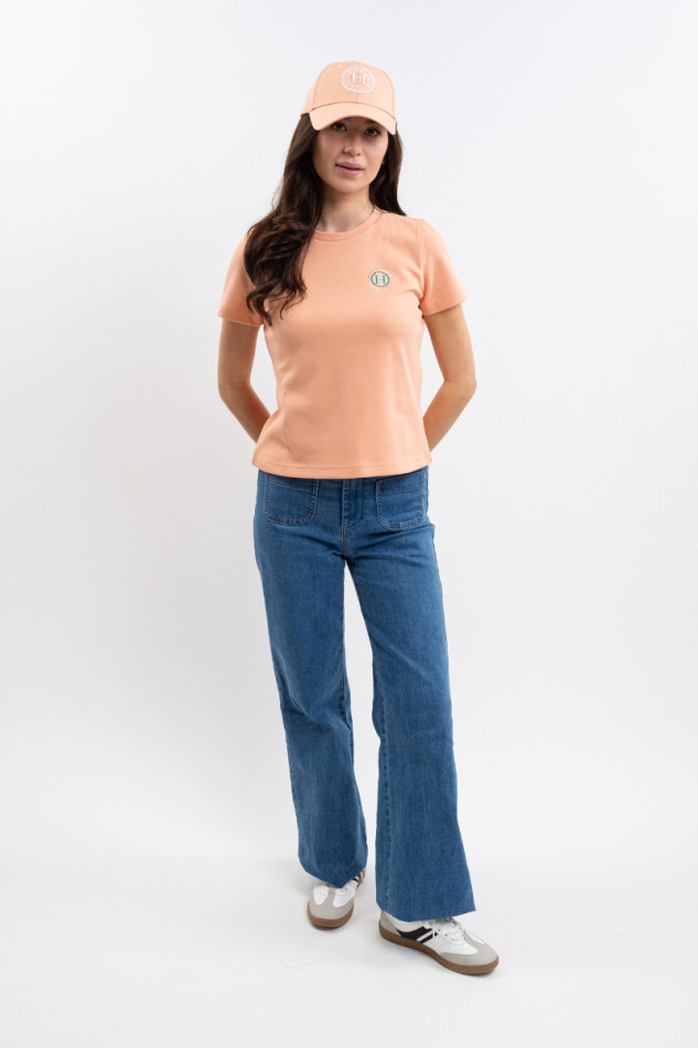 Telma Women's Tee-shirt - Apricot Telma Women's Tee-shirt - Apricot