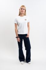 Telma Dames-T-shirt - Wit (White) Telma Dames-T-shirt - Wit (White)