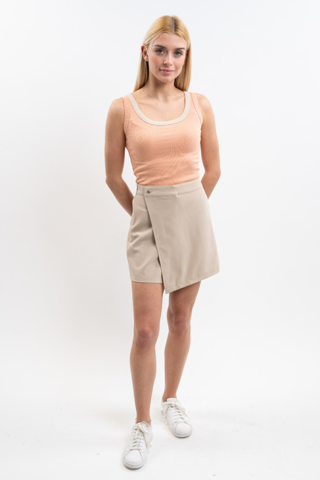 Camiseta de tirantes Tazam Mujer - Albaricoque Camiseta de tirantes Tazam Mujer - Albaricoque