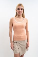 Camiseta de tirantes Tazam Mujer - Albaricoque Camiseta de tirantes Tazam Mujer - Albaricoque