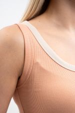 Camiseta de tirantes Tazam Mujer - Albaricoque Camiseta de tirantes Tazam Mujer - Albaricoque