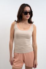 Tazam Women's tank top - Linen (Linen) Tazam Women's tank top - Linen (Linen)