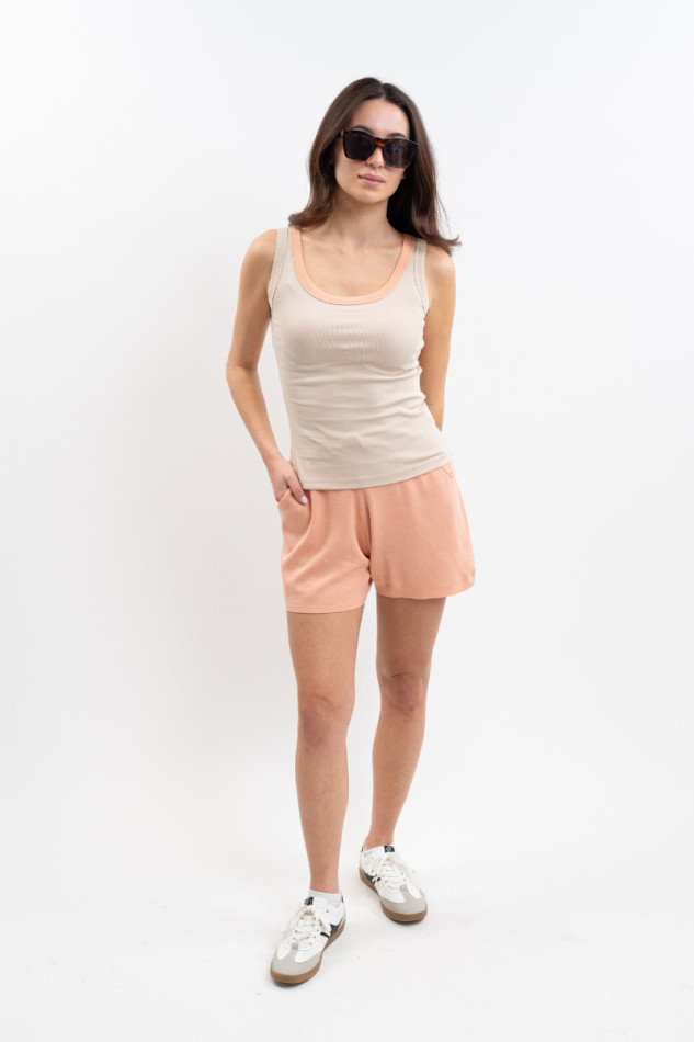 Tazam Women's tank top - Linen (Linen)