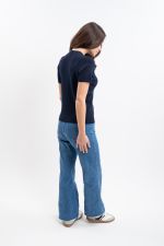 Tzimi T-Shirt Frau - Marine (Navy) Tzimi T-Shirt Frau - Marine (Navy)