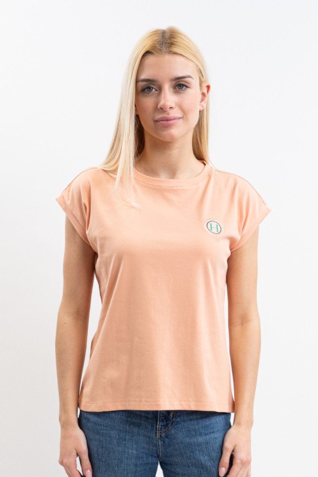 Tchaka Women's T-shirt - Apricot