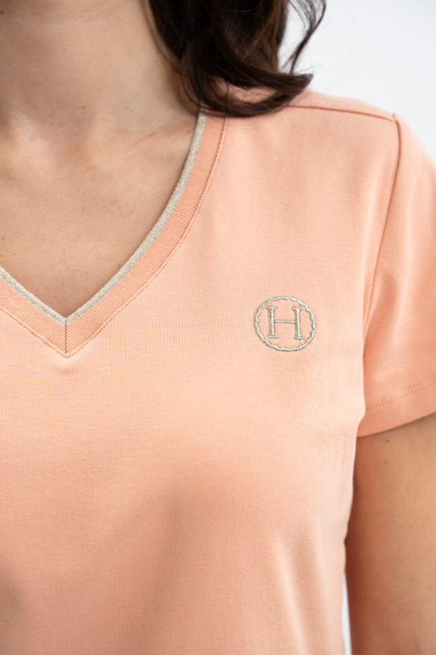 Taraza Dames-T-shirt - Abrikoos Taraza Dames-T-shirt - Abrikoos